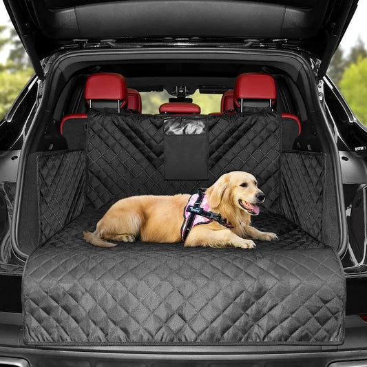 Funda acolchada para maletero de coche - Viaje cómodo y protegido para tu perro
